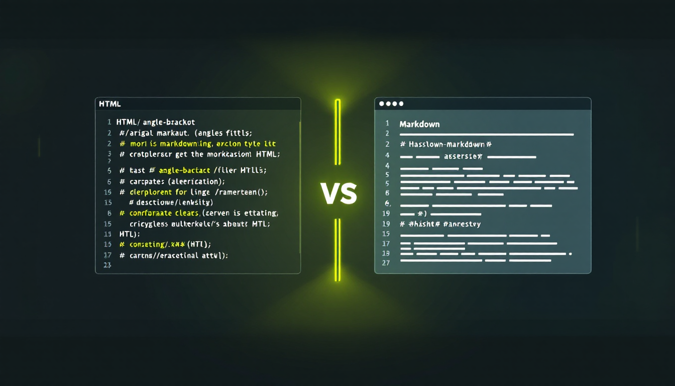 Markup vs Markdown: What's the Difference and When to Use Each